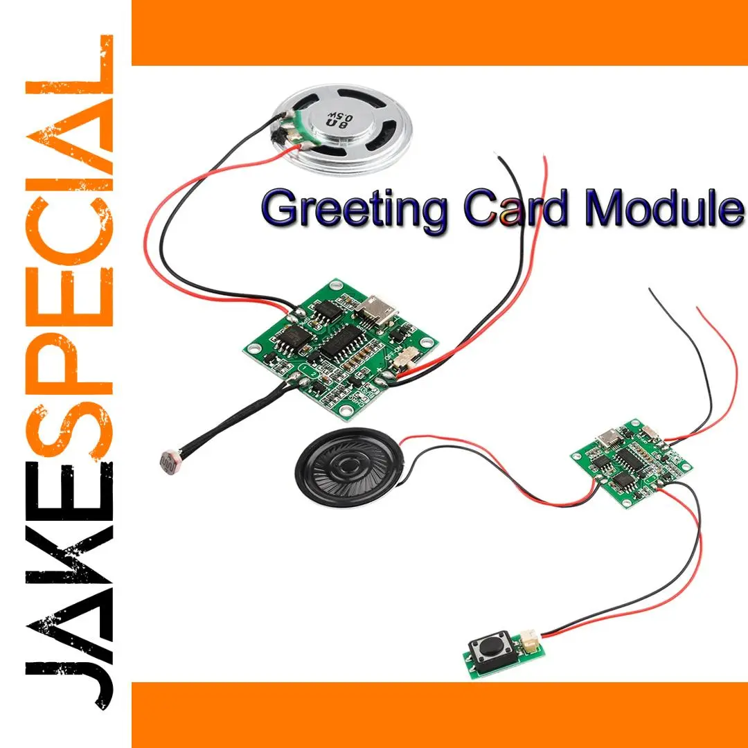 DIY Voice Greeting Card Module with 8MB MP3 Storage 1 DIY Voice Greeting Card Module with 8MB MP3 Storage