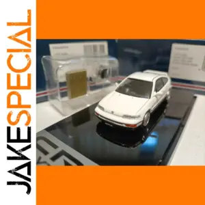 White Honda CR-X Sir EF8 Diecast Model 1:64 Scale