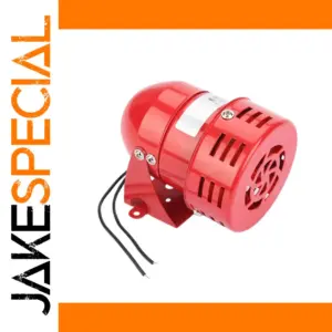 Industrial Red Motor Alarm 220V 120dB
