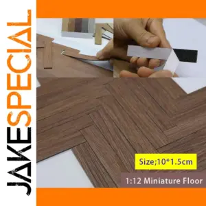 Miniature Wooden Floor Tiles for Dollhouses