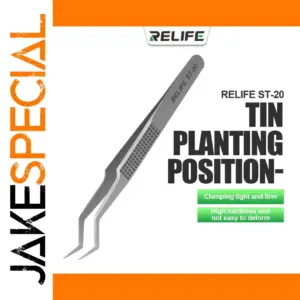 High-Precision Stainless Steel Tweezers ST-20