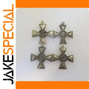 Vintage Cross Replica Medals Set for Collectors