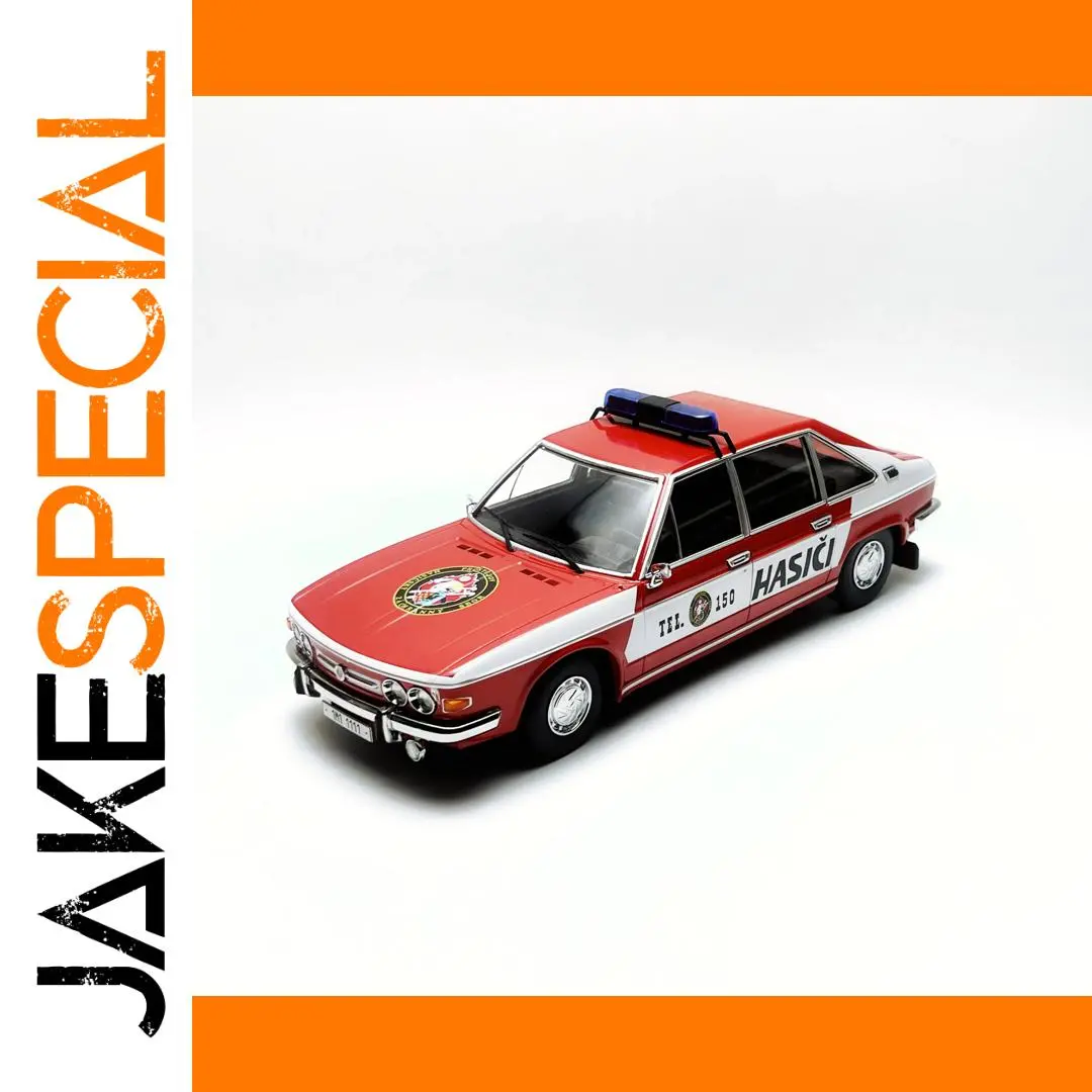 Vintage Tatra 613 Rescue Car Model 1 Vintage Tatra 613 Rescue Car Model