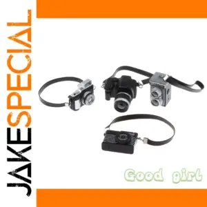 Miniature Camera for Dollhouses in 4 Models