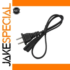 6ft Black Power Cable for Home & Industrial Use