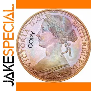 Victorian Replica 1878 Penny for Collectors