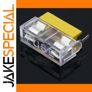 ELEABC 10-Piece PCB Fuse Holders for 5x20mm Fuses