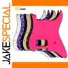 Bright Pink Pickguard for Fender Stratocaster