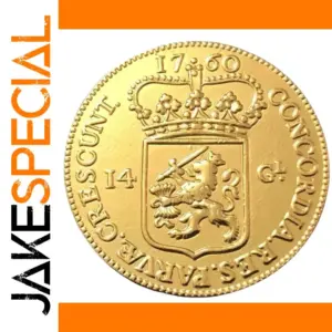 Dutch Republic 1760 Coin Replica for Collectors