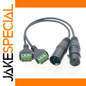 Professional 3-Pin XLR Audio Adapter CT126