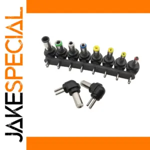 Universal DC Power Male Connector Set with 8 Sizes