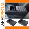 Luxury Car Armrest Cushion with Cup Holders
