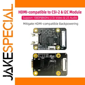 Black BLiKVM C790 HDMI & CSI-2 Module for Raspberry Pi