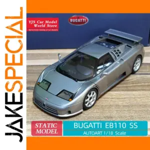 1:18 Scale Bugatti EB110 SS Die-Cast Model