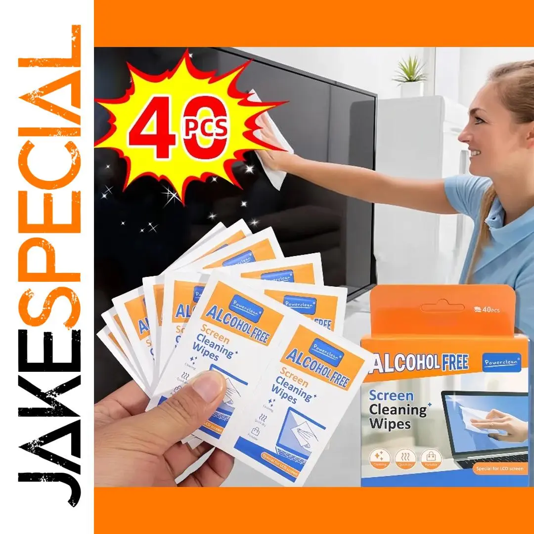 Portable Screen Cleaning Wipes Set for Devices 1 Portable Screen Cleaning Wipes Set for Devices