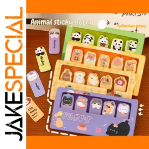 Animal Sticky Note Set with 150 Sheets