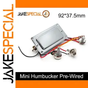 Chrome-Finished Dual Coil Humbucker Pickup