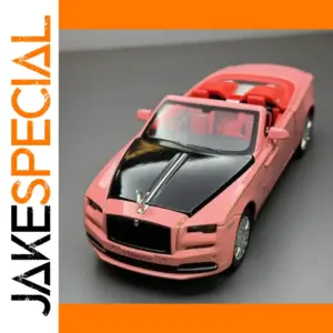 Pink Rolls Royce Dawn Model 1:32 Diecast