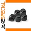 McLaren-Inspired Aluminum Tire Valve Caps Set
