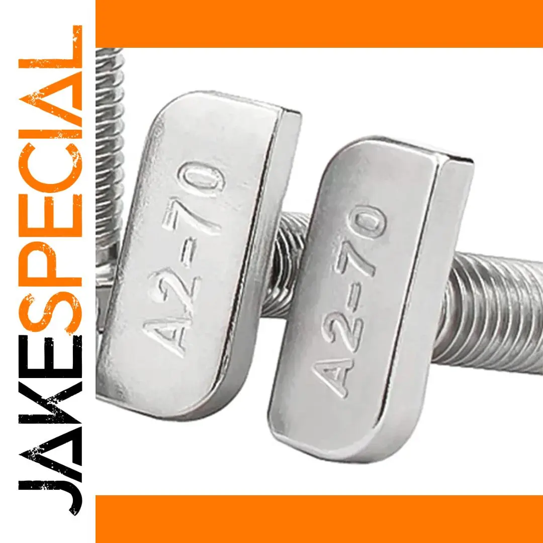 High-Quality Stainless Steel T-Type Screws 10pcs 1 High-Quality Stainless Steel T-Type Screws 10pcs