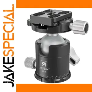 KB36 ARTCISE Aluminum Tripod Ball Head for Cameras
