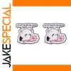Cute Cat Brooch Set - 2 Adorable Pins