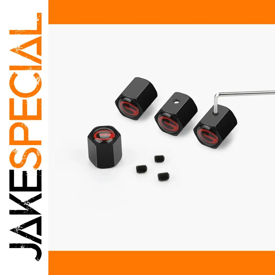 Stainless Steel Anti-Theft Valve Caps for Trumpchi 1 Stainless Steel Anti-Theft Valve Caps for Trumpchi