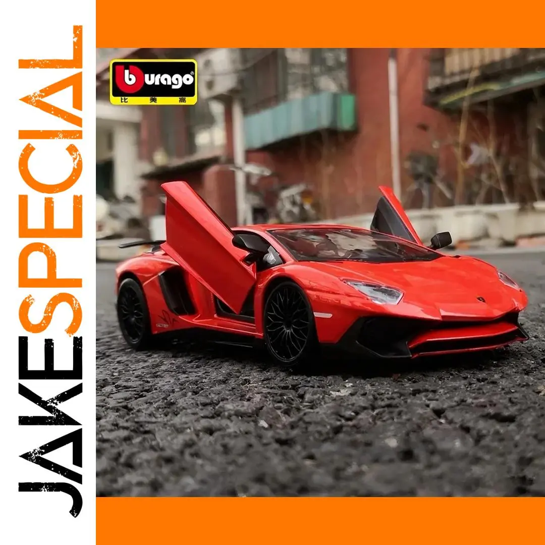 Lamborghini Aventador LP750-4 SV Diecast Model 1:24 1 Lamborghini Aventador LP750-4 SV Diecast Model 1:24