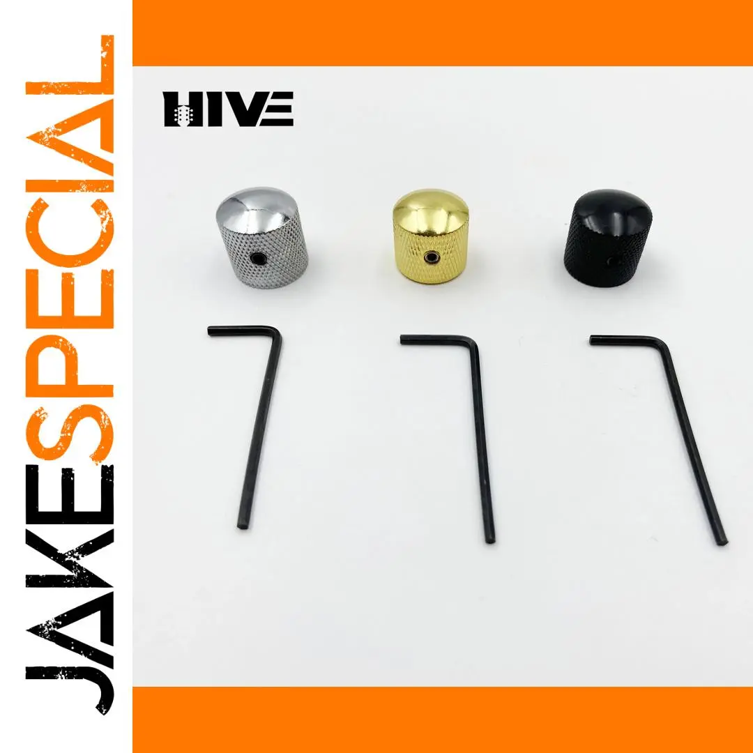 Metal Guitar Potentiometer Knob Set for TL JB PB 1 Metal Guitar Potentiometer Knob Set for TL JB PB