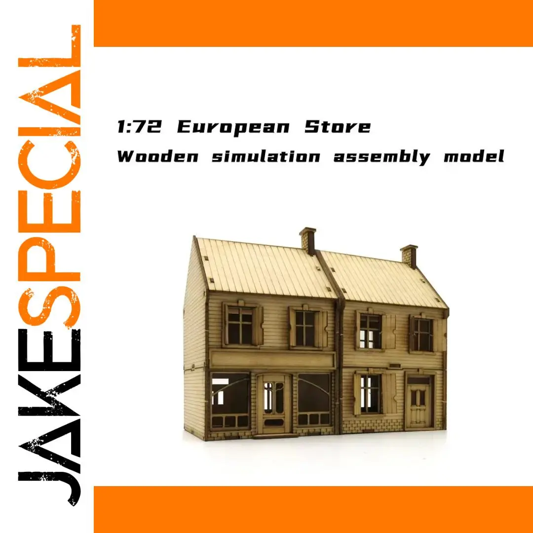 European Miniature Shop Model 1:72 Scale 1 European Miniature Shop Model 1:72 Scale