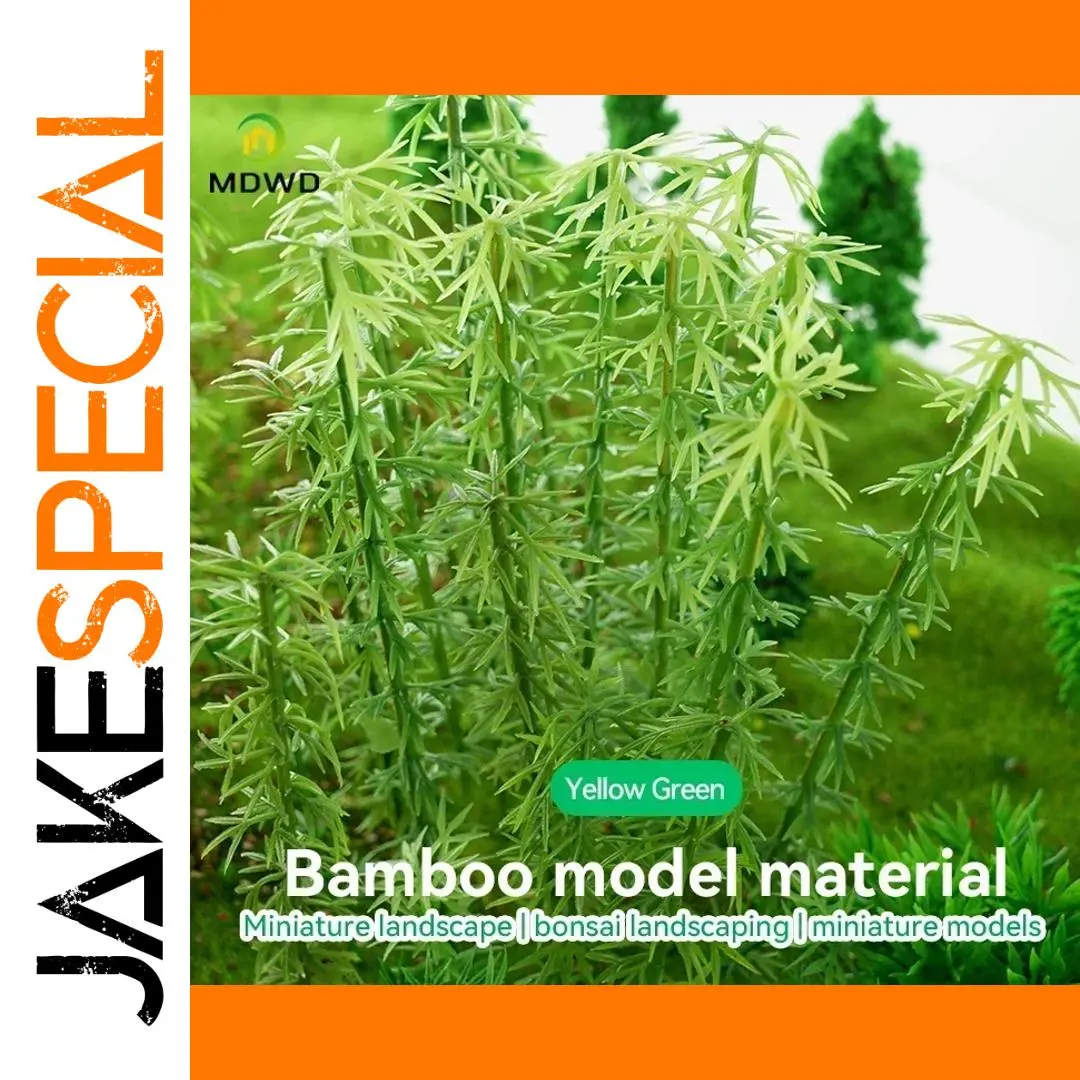 Miniature Bamboo Trees Set for Models 1 Miniature Bamboo Trees Set for Models
