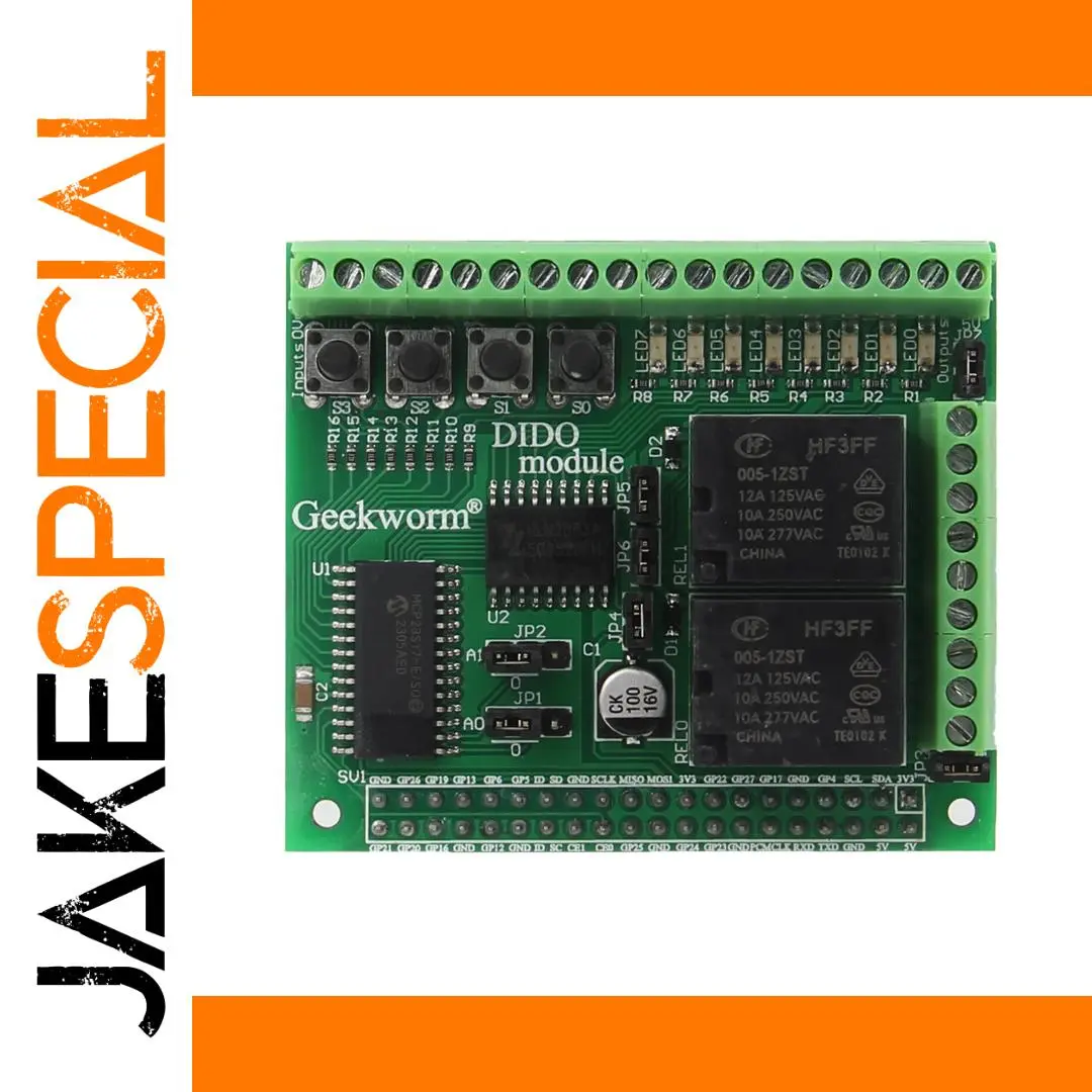 Raspberry Pi DIDO Expansion Board V1.3 1 Raspberry Pi DIDO Expansion Board V1.3