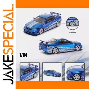 Nissan Skyline GTR R34 Nismo 1:64 Alloy Model