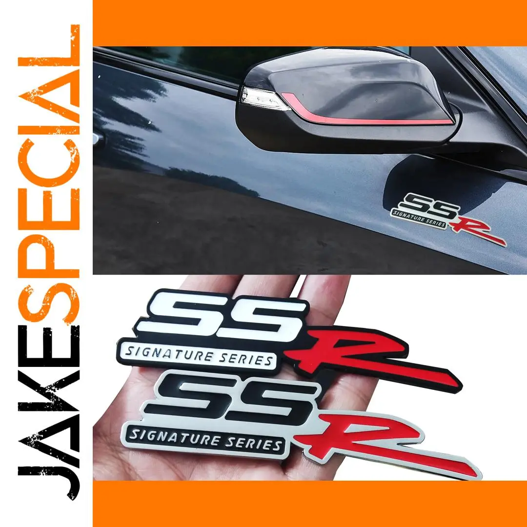 Metal Alloy Car Sticker SS2 for Chevy 1 Metal Alloy Car Sticker SS2 for Chevy