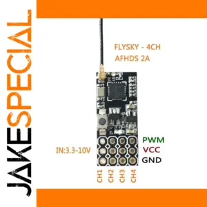 Mini FS2A 4-Channel Receiver for Drones