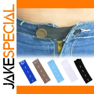 Adjustable Elastic Waistband Extenders Set of 10