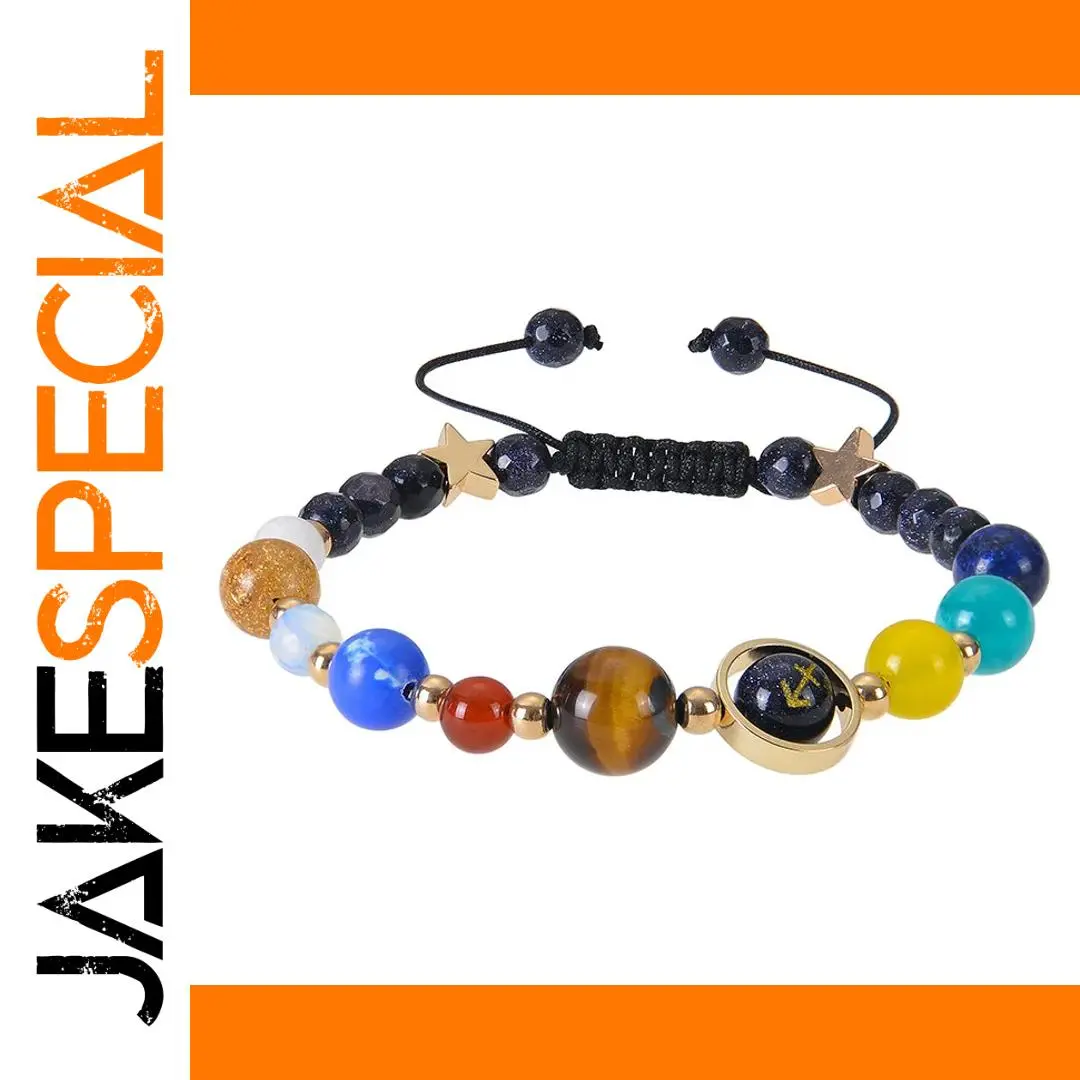 Celestial Beaded Bracelet with Natural Stones 1 Celestial Beaded Bracelet with Natural Stones