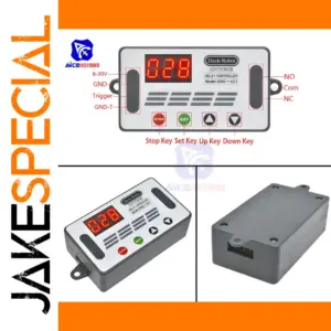 12V Digital Delay Timer Relay for Automation