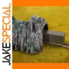 Realistic Rockery Tunnel Model for Scenic Railways