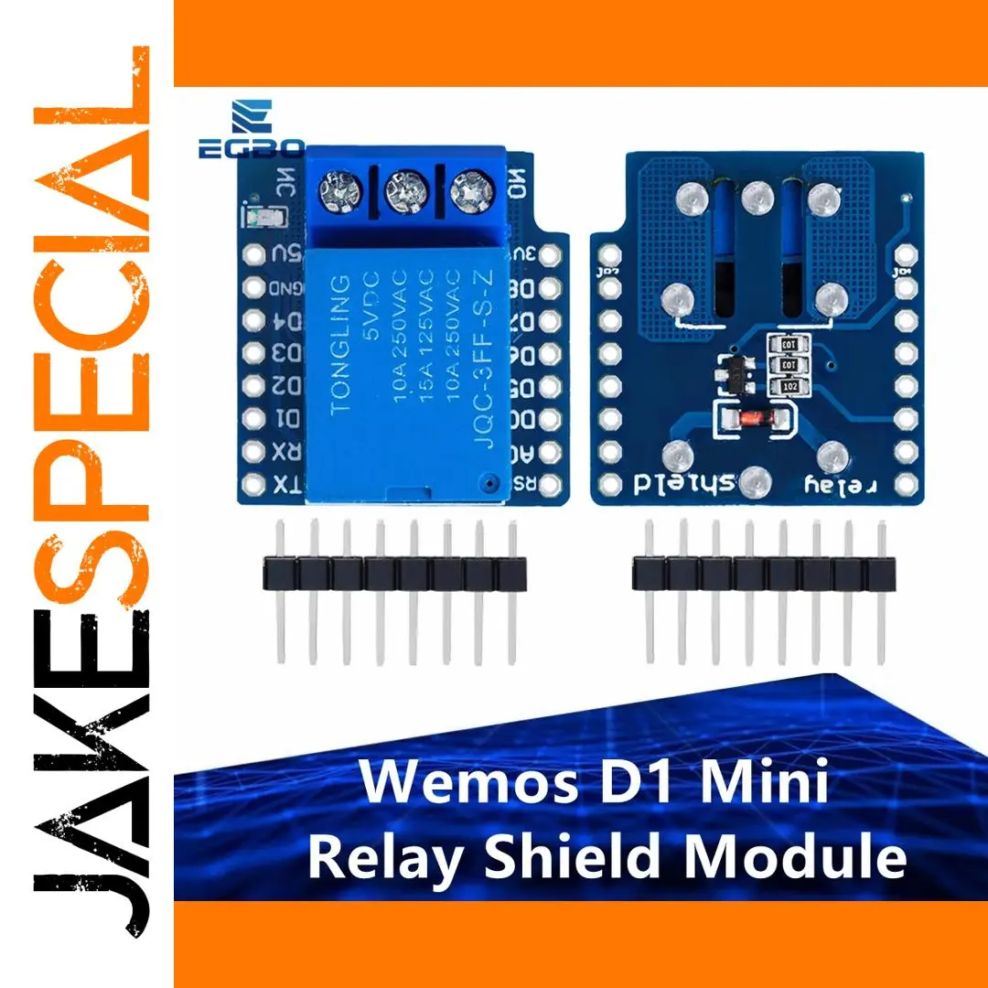 Wemos D1 Mini Relay Shield Module 1-10 Channels 1 Wemos D1 Mini Relay Shield Module 1-10 Channels