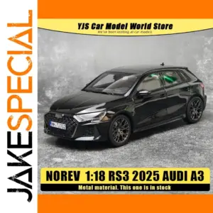 1:18 RS3 2025 Audi A3 Diecast Model