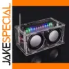 DIY Transparent Stereo FM Radio Kit for Enthusiasts