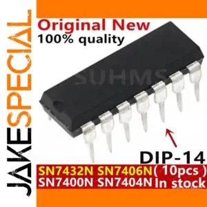 Set of 10 DIP-14 Voltage Regulators for Electronics