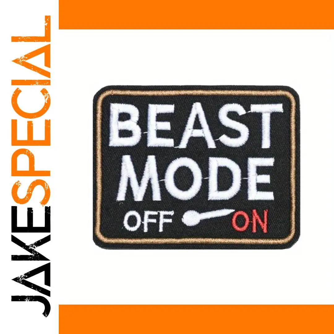 Beast Mode On Patch for Apparel and Gear 1 Beast Mode On Patch for Apparel and Gear