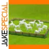 Unpainted 1:87 Scale Model Horses Set