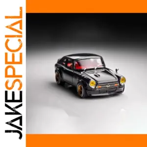 Vintage Black Honda S800 Resin Model 1:64 Scale