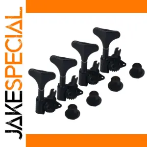 WJB-750 Black Bass Guitar Tuners Set