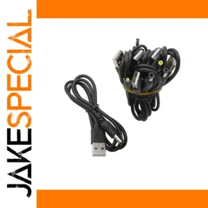 USB to DC Power Cable Kit with Multiple Connectors