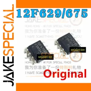Microchip 12F629 & 12F675 SOP8 Microcontrollers