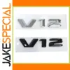 V12 Emblem Badge for Mercedes-Benz Models